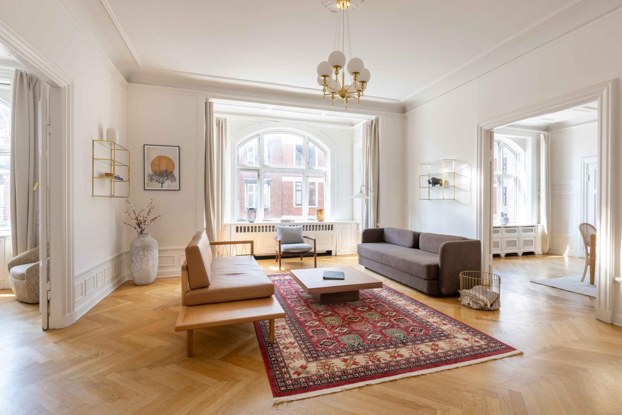 קופנהגן Lovely 3Br Manor Apartment 5 Min From Tivoli Gardens מראה חיצוני תמונה
