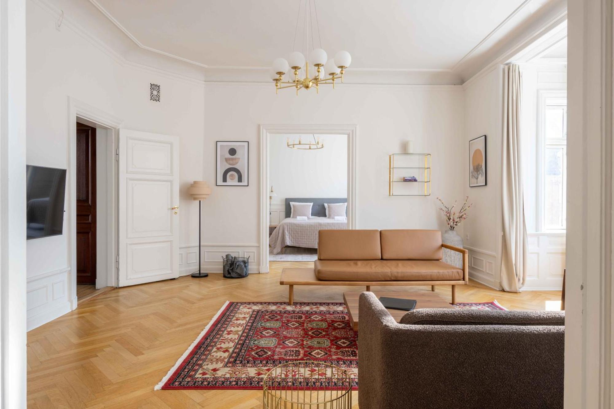 קופנהגן Lovely 3Br Manor Apartment 5 Min From Tivoli Gardens מראה חיצוני תמונה