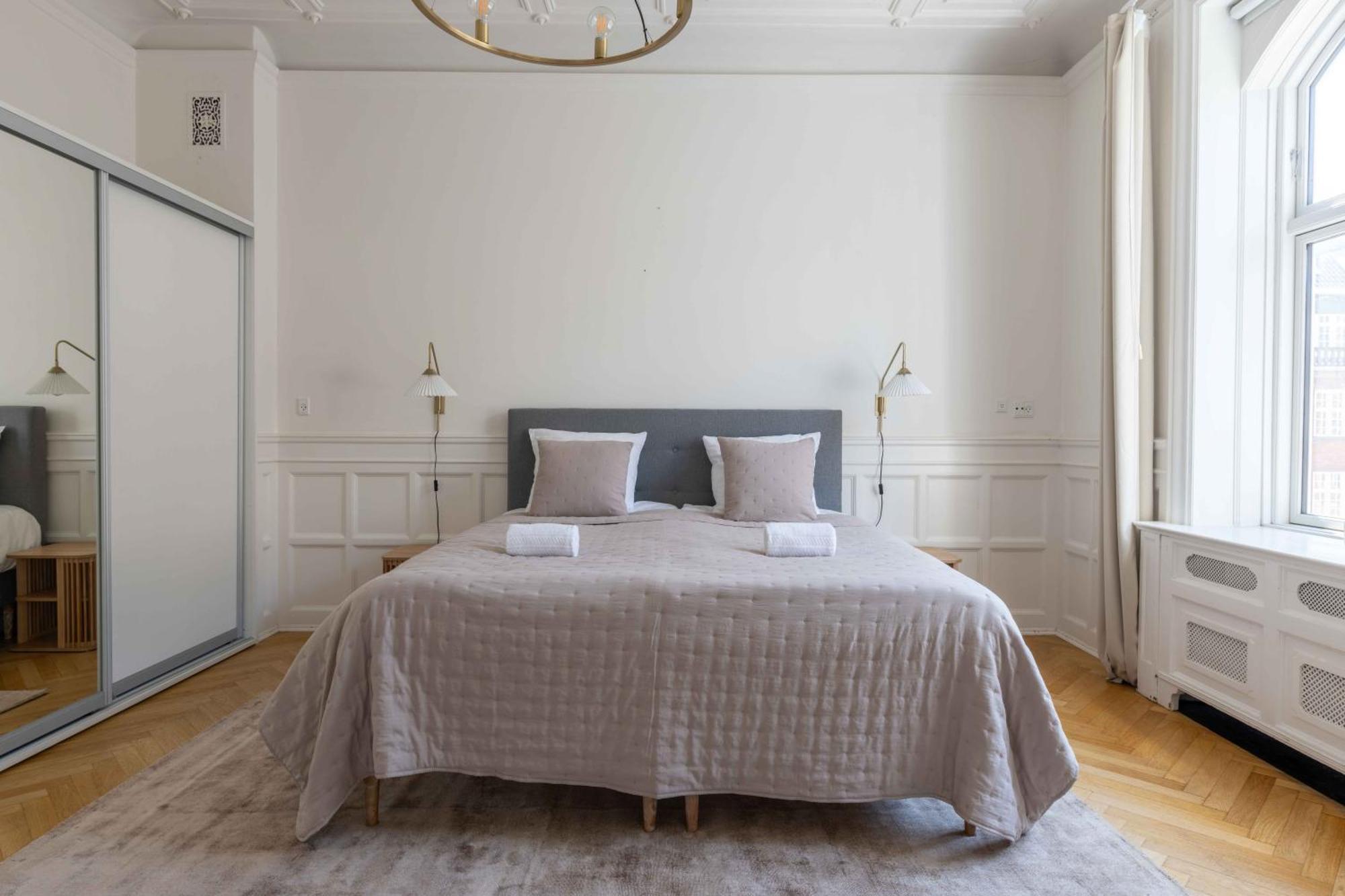 קופנהגן Lovely 3Br Manor Apartment 5 Min From Tivoli Gardens מראה חיצוני תמונה